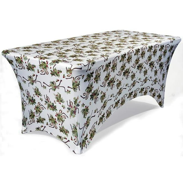 Iceberg 16724 Housse de Table en Tissu Stretch Hollys de 6 Pi