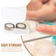 thumbnail image 2 of Estuches para lentes de contacto domésticos de 8 piezas, prácticos soportes para lentes de contacto, cajas para exteriores, 2 of 8