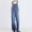 Blue, variant on BRGZLK Women's Denim Overalls Wide Leg Bib Pants Adjustable Strap Sleeveless Jean Jumpsuit Backless Versatile Rompers Blue S