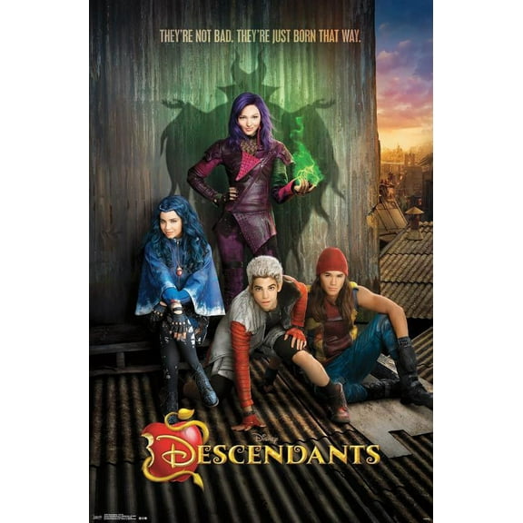 Disney Descendants - Key Art Wall Poster, 22.375" x 34"