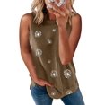 thumbnail image 1 of Biucly Blusa sin mangas con cuello redondo para mujer, informal, suelta, sin mangas Zhivalor HMYH047-6, 1 of 4