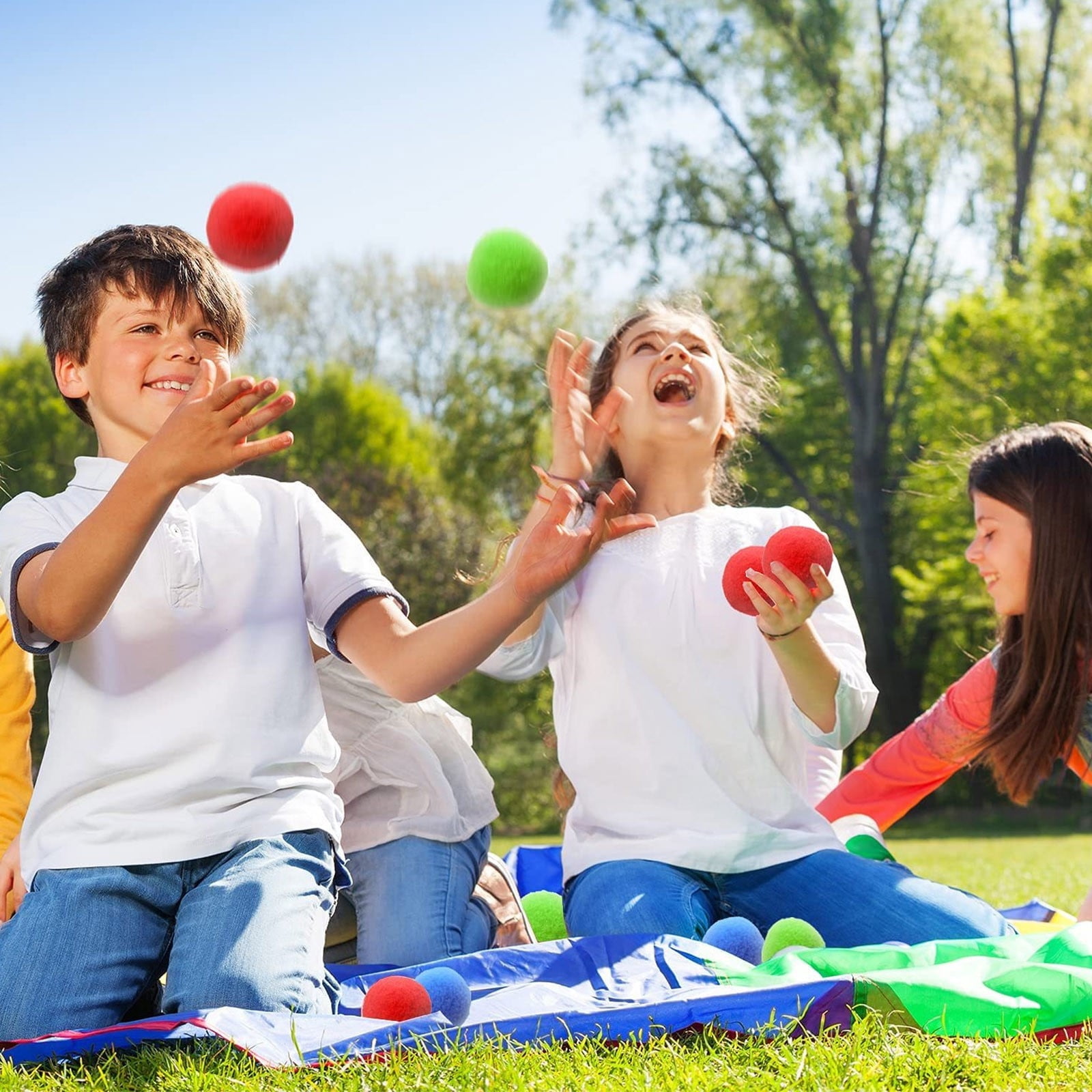 180 Pcs Reusable Water Sponge Balls Water Balloons for Kids Beach Pool Toys, Outdoor Yard Games for Kids Ages 3-5 4-8-12 Year old Boys Girls Teens Adults Family Water Fight Party, Fun Summer Gifts