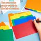 thumbnail image 4 of File Folders, 50Pack Two-Tone Color File Folders Letter Size, 4 of 5