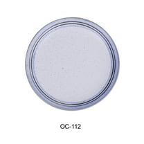 Yanco OC-112 12 x 1.25 in. Ocean Porcelain Coupe Plate - Pack of 12