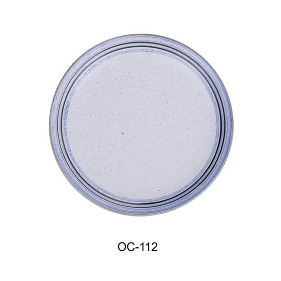 Yanco OC-112 12 x 1.25 in. Ocean Porcelain Coupe Plate - Pack of 12