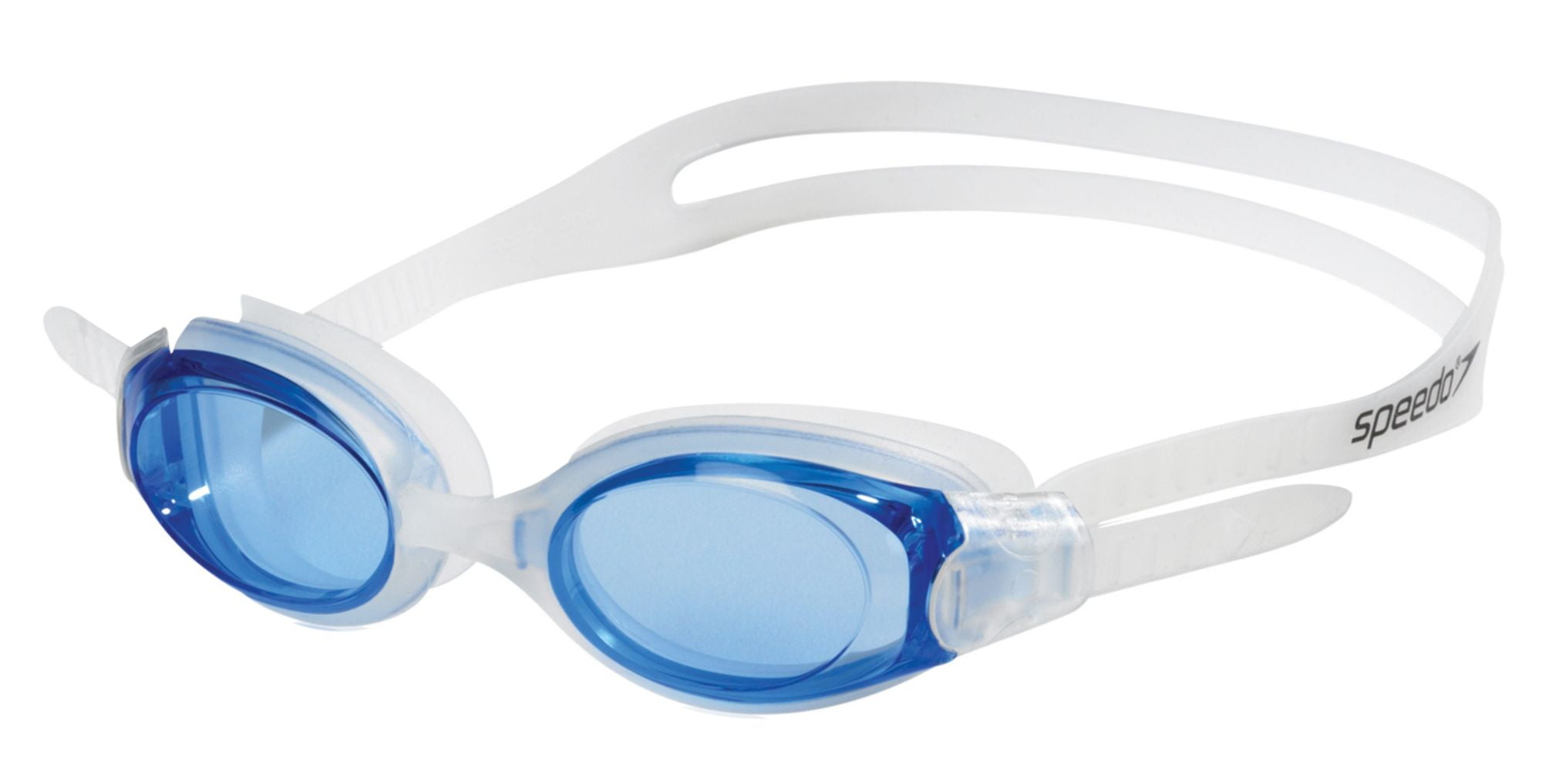 Clear Pack of 12 Speedo FIT Sprint Adult Fitness Swim Goggle 