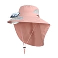 thumbnail image 3 of Sombrero de exterior para niños con ventilador solar, recargable, ajustable, versátil y transpirable. Rosa, 3 of 8