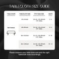 thumbnail image 7 of Romanstile 2 Pack Rectangle Tablecloth - Washable Table Cloth Resistance Microfiber Tablecloth Decorative Table Cover for Dining,Party,Outdoor,Tablecloths 60x102inch,Black, 7 of 7