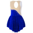 thumbnail image 2 of MSemis Kids Girls Sequins Roller Figure Ice Skating Dress, 2 of 3