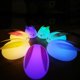 thumbnail image 2 of Tavan Gece Lambas arj Edilebilir ocuk Yatak Odas I Hayvansal USB Silikon Gece Lambas Beyaz Mavi Kulaklar, 2 of 4