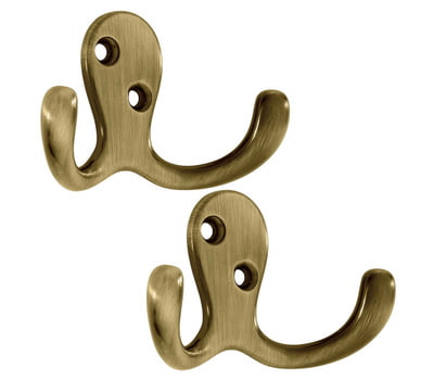 Brainerd Low Country Style Wall Hooks for Bath Bed or Kitchen New 4 Set of 