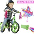 thumbnail image 3 of Kids Bike Streamers. Rainbow Bike Accessories Colorful Tassel Ribbons. 2 Pairs Bicycle Grips Handlebar Streamers Sets for Girls Boys Children's Bike Bicycle Scooter Tricycle, 3 of 3
