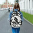 thumbnail image 6 of ALAZA Octopus Backpack Elementary School Bag Bookbag Travel Rucksack, 6 of 7