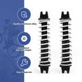 thumbnail image 4 of 2pcs Embrayage Pédale Ressort Compatible 307 206 207 408 Clut Compatible C2 C4 Embrayage Booster Ressort 214855, 4 of 4