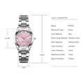 thumbnail image 4 of Mirar CHENXI Reloj de pulsera CHENXI clásico de cuarzo para mujer, reloj de pulsera a la moda con banda de acero sólido, puntero luminoso, 3ATM, resistente al agua para uso diario y de negocios CHENXI Mirar, 4 of 7