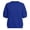 Blue, variant on Womens Oversized Short Sleeve Sweatshirt Crewneck Puff Sleeve Top Crew Neck, Casual, Loose Fit, Cute Spring Summer Top, Trendy Fashion, Lightweight(Blue,M)