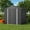Gray, variant on Asofer Outdoor Storage Shed 8 x 6 FT, Galvanized Metal Garden Shed with Double Lockable Doors for Backyard Patio Lawn-Green