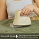 thumbnail image 4 of Suela cerámica para plancha 2 en 1 Travel Steamer YIKA Press & Steam, 4 of 6