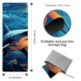 thumbnail image 4 of Shark Gym Towels with Storage Bag, 72.8"x26.8", Yoga, Pilates, Fitness - Yoga Towels, Gym Towel, Yoga Blanket Included, 4 of 6