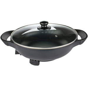 Brentwood 13-Inch Non-Stick Flat Bottom Electric Wok Skillet