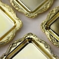 thumbnail image 6 of BalsaCircle 12 Gold Square 3" Metallic Mini Trays Party Favor Gift Holders Wedding Decorations, 6 of 7