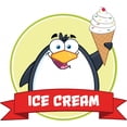 thumbnail image 2 of Smiling Penguin with Ice Wall Decal by Wallmonkeys Peel and Stick Graphic (24 in W x 22 in H) WM167361, 2 of 4