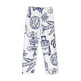 thumbnail image 5 of Fotbe World Travel2 Men's Pajama Pants,Sleepwear Pants,Pj Bottoms Drawstring And Pockets-Small, 5 of 9