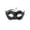 B001- Black, variant on Black Eye Mask Half Mask for Halloween Masquerade with Elastic Strap 8X3.5 Inch, for Women and Men Ideal for Halloween Mask And, Adult Halloween Party Favors