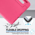 thumbnail image 2 of iPad 10th Generation Kids Case 2022, New iPad 10.9 inch 2022 case, Shockproof, Silicone Rubber EVA Portable Handle Stand Protective Kids Cover Case for iPad 10th Generation 2022 10.9 Inch, Rose, 2 of 5