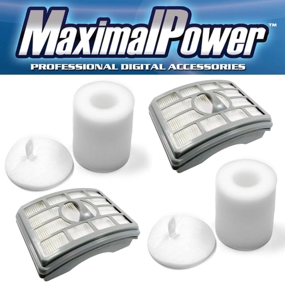 Replacement Filter for NV501 NV500 for Shark Rotator Pro Lift-Away NV520 NV550 NV552 UV560 NV642 NV502 NV503 NV505 NV510 (Two)HEPA Filter (Two)Foam Filter Kit