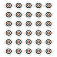 thumbnail image 4 of Target Paper, 30 PCS Multi Purpose Eco Friendly Full Ring Archery Target Paper  For Archery Competition, 4 of 8