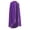 Purple Capes & Cloaks, variant on UTSJKR Unisex Velvet Stand‑Collared Full‑Length Cloak with Golden Trim for Medieval Wizard Witch Halloween Cosplay Stage Performance Costume Blue