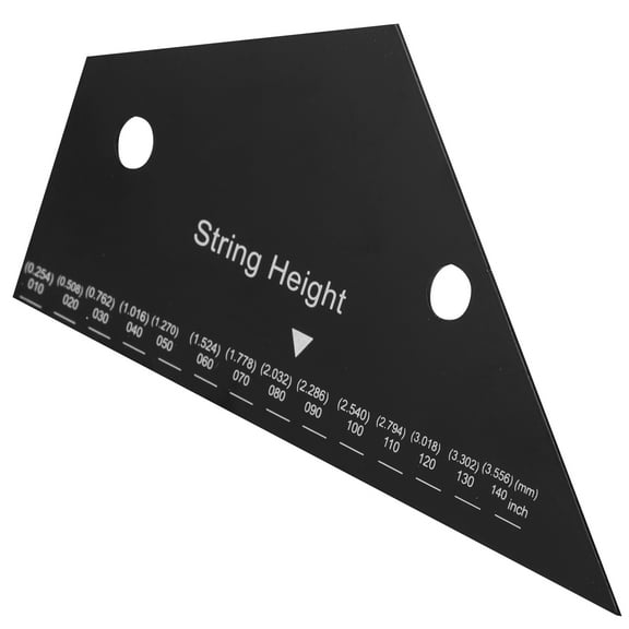 WORGEOUS  Fret Rocker for Guitar Bass Nut Files String Gauge