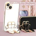 thumbnail image 4 of 3D Cute Bunny Phone Stand Hidden Foldable Creative Finger Holder 3D Mirror Phone Holder Stand, 4 of 8