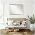 thumbnail image 6 of Amanti Art Morgan White Blue Beveled Wood Wall Mirror 32.25 x 42.25 in., 6 of 10