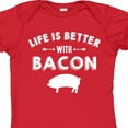 thumbnail image 4 of Inktastic Life's Better with Bacon Boys or Girls Baby Bodysuit, 4 of 5