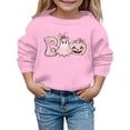 thumbnail image 4 of Gyujnb Kids Halloween , Print Halloween Pullover Sweatshirt for Kids Girls Boys Long Sleeve Casual Play Outerwear Soft Comfortable, Halloween Outfits,3-4 Years, 4 of 4