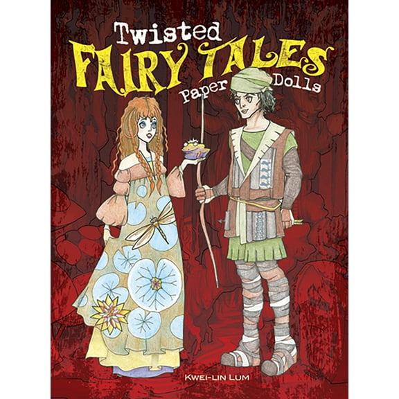 Dover Paper Dolls: Twisted Fairy Tales Paper Dolls (Paperback)
