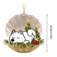 thumbnail image 3 of Clearance! 2022 New Seafood Shell Dog Christmas Funs Pendant Cartoon Christmas Tree Pendant Christmas Decoration Pendant Christmas Home Decoration Pendant, 3 of 6