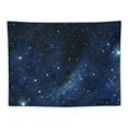 thumbnail image 5 of JEUXUS Night Sky Stars Tapestry Wall Hanging Dark Blue Cosmic Starry 40x30 Inch 40\x30\, 5 of 7