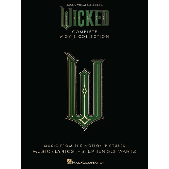 Wicked - Complete Movie Collection: Piano/Vocal/Guitar Songbook with Complete Lyrics, (Paperback)
