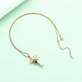 thumbnail image 5 of Paw Print Cross Cremation Jewelry for Pet Infinity Cross Urn Necklace for Ashes Keepsake Loved One, 5 of 7
