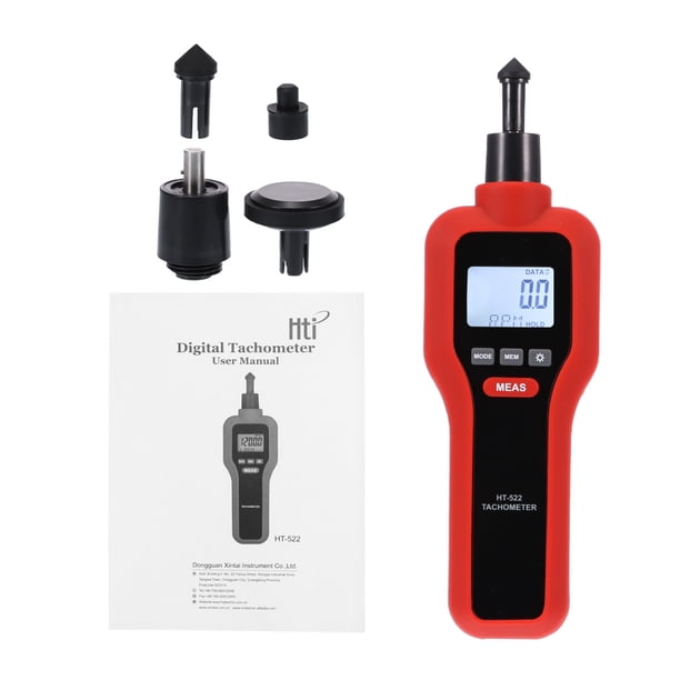 Tacómetro Digital 2 En 1, Tacómetro De Contacto Portátil De Alto Rendimiento, Tacómetro Fotoeléctrico Alimentado Por Batería Para Motor Mecánico Kearding TO002881-00