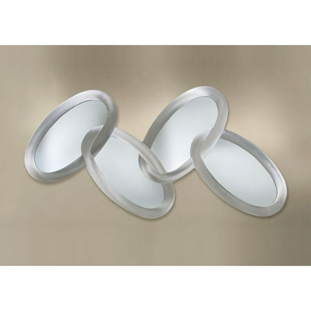 Connected Ovals Wall Mirror - 68W x 36H in.