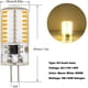 thumbnail image 3 of Bombilla LED ZHENMING G4 de 3 W, 120 V, luz blanca cálida, intensidad regulable, 3000 K (x5), 3 of 6
