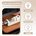thumbnail image 5 of Automatic Kitchen Knife Sharpener – Cordless, Rechargeable Electric Sharpener with Diamond Grinding Wheel & Strong Suction Base, 3-Stage Professional Sharpening for Most Kitchen Knives, 5 of 7
