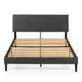 thumbnail image 3 of Zinus Denna 38 inch Upholstered Platform Bed Frame with Headboard, 3 of 9