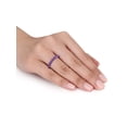 thumbnail image 4 of Everly Women's Amethyst Sterling Silver Ring, 4 of 6