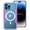 Rainbow, variant on ELEHOLD Rugged Magnetic Case for iPhone 15,Hard PC Clear Back Aluminium Alloy Silicone Bumper Frame Compatible with Mag Safe Translucent Clear Shockproof Protective Case for iPhone 15 -6.1",Rainbow