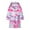 Powder Tie-Dye Fish, variant on WOLLED Kids Solid color Bathrobe Boys Girls Hooded Velvet Night-Robe 2-8Y Toddler Flannel Robe Pajamas Single-Layer Double-Sided Soft Pjs Sleep
